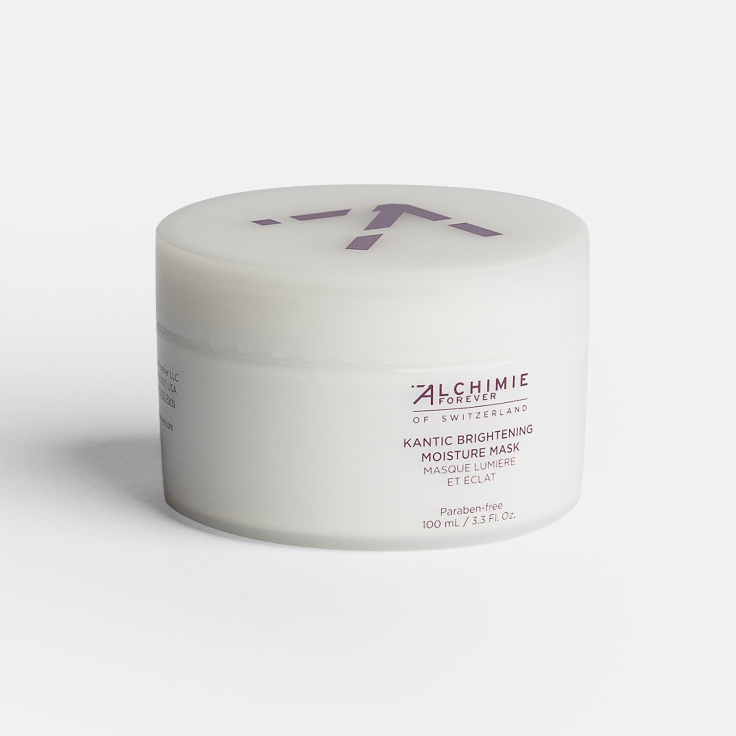 Alchimie Forever Kantic Brightening Moisture Mask jar on a white background