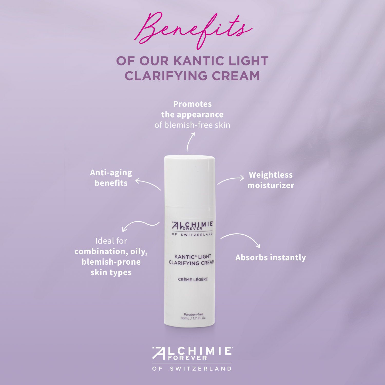Kantic Light Clarifying Cream Benefits.