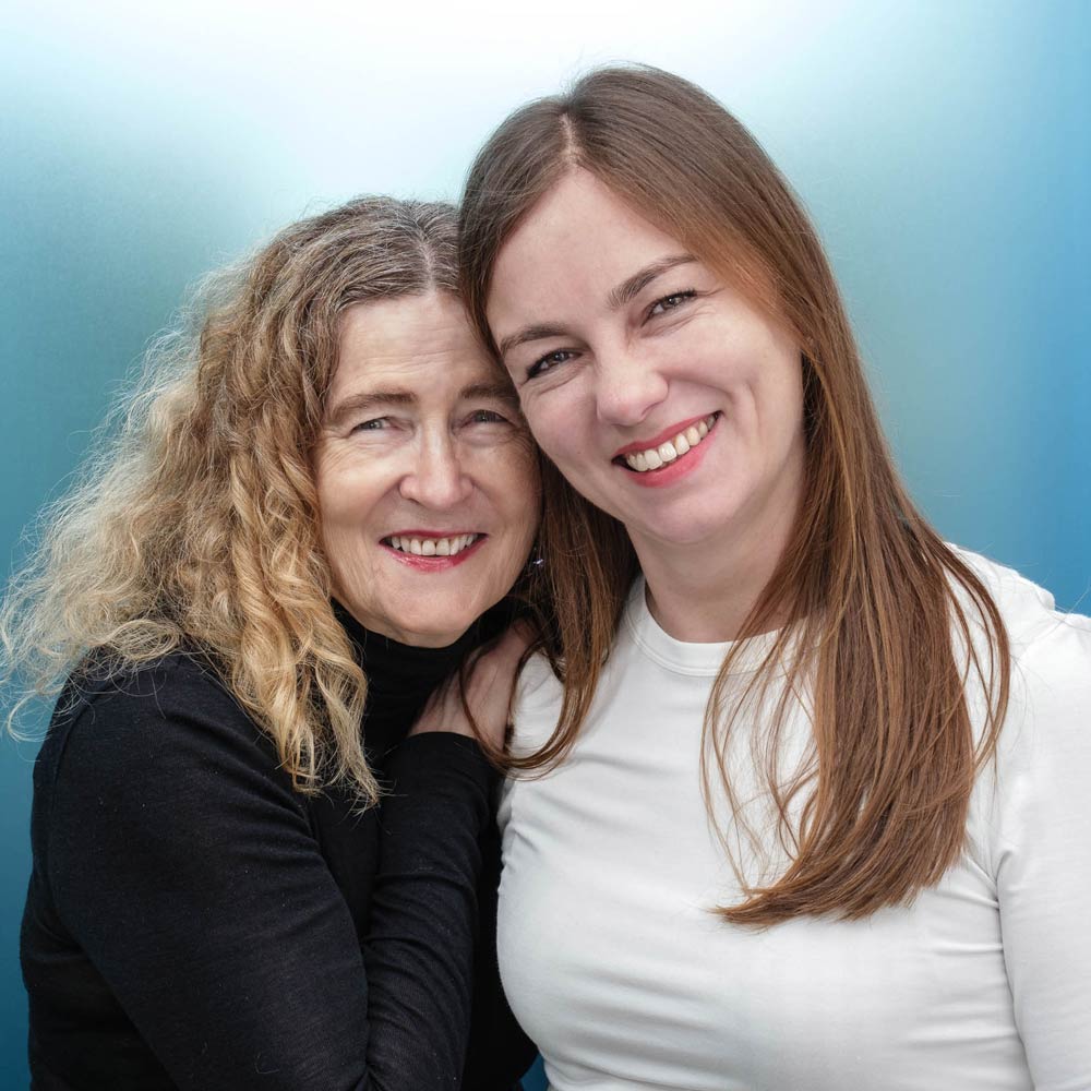 Image of Owner Ada Polla and her mother -  Perfect Gift for Moms