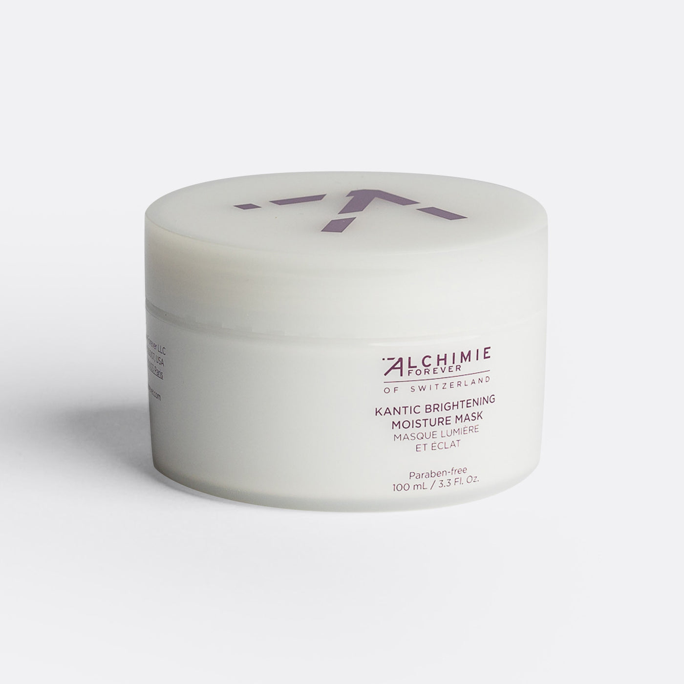 Alchimie Forever Kantic Brightening Moisture Mask jar on a white background