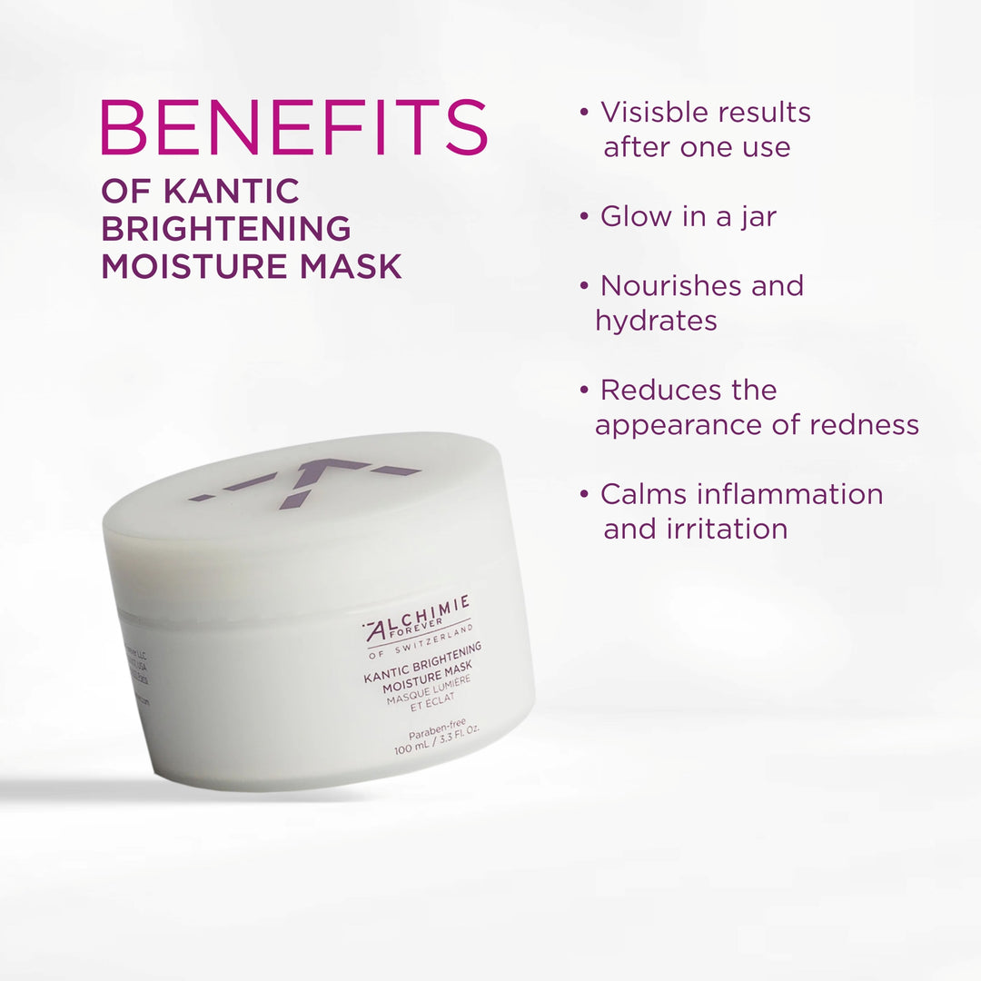 Kantic Brightening Moisture Mask | Hydrating Glow Mask | Alchimie Forever