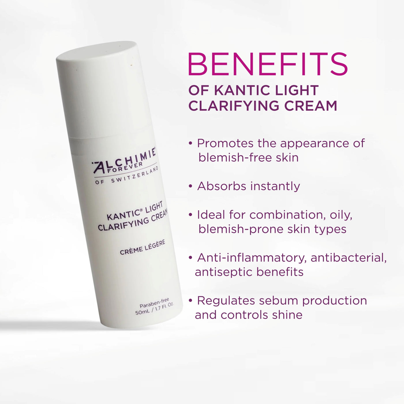 Kantic® Light Clarifying Cream | Alchimie Forever