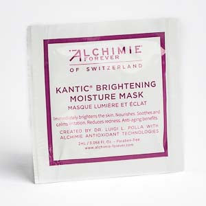 Kantic® brightening moisture mask - Sample