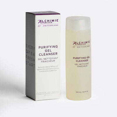 Purifying facial cleanser