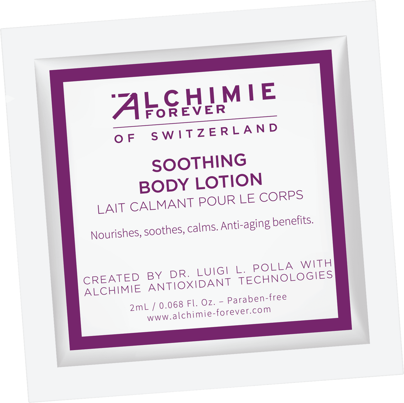 Soothing body lotion - Sample